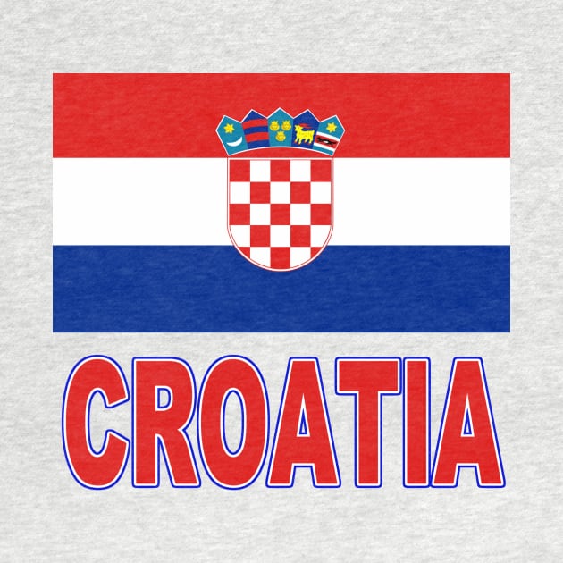 The Pride of Croatia - Croatian Flag Design by Naves